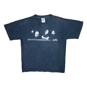 Vintage Anvil Newsboys Go Tour Crew Neck Tee - Size YOUTH Large